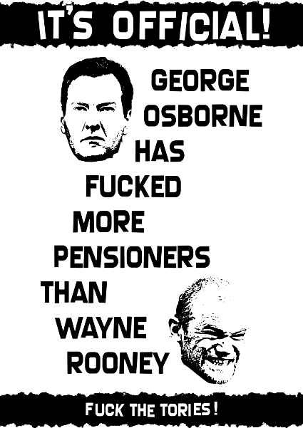 GEORGE OSBORNE HAS FUCKED MORE GRANNIES THAN WAYNE ROONEY